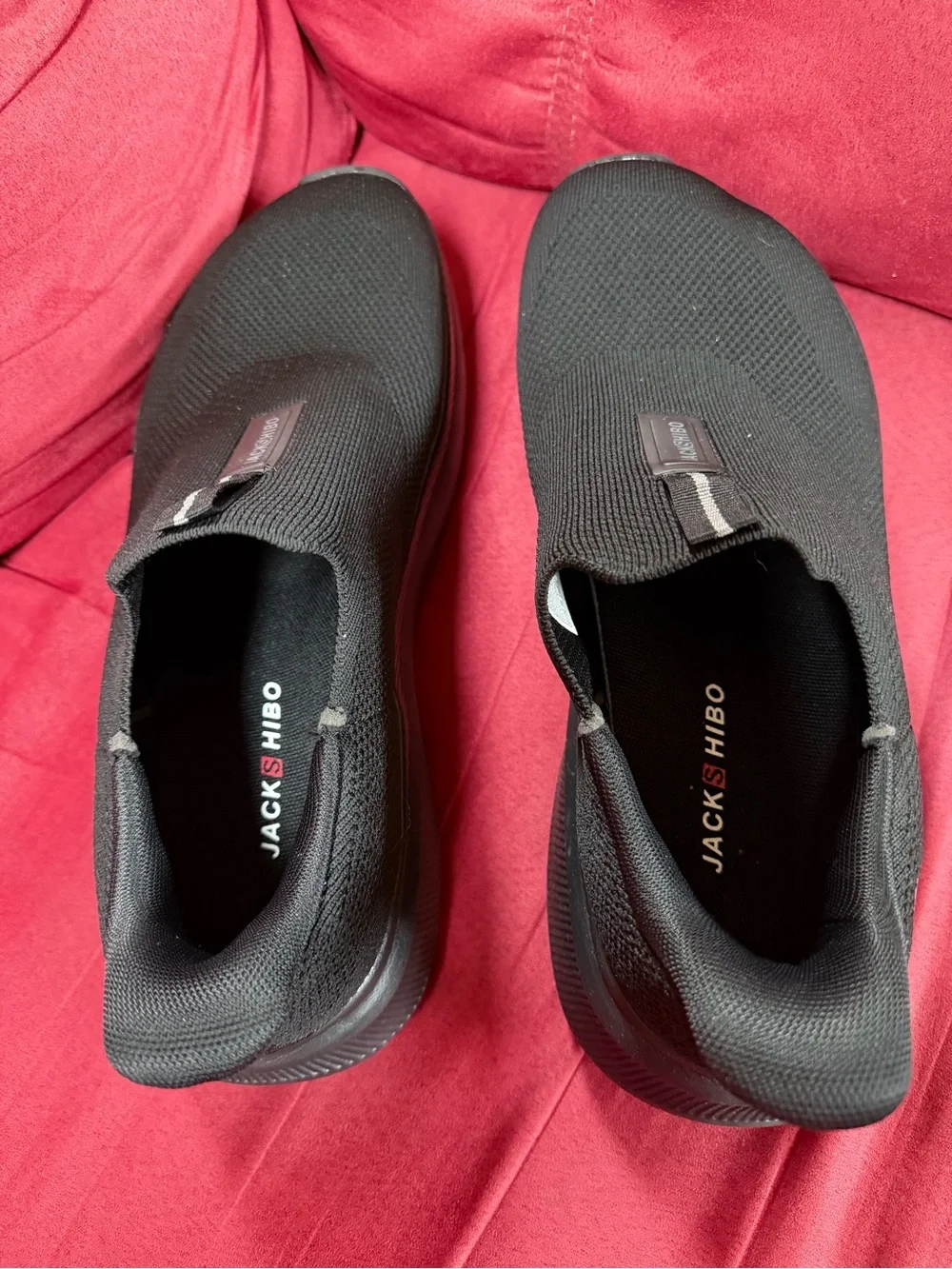 Men's Black Slip-On Loafers – Easy On/Off Comfort
